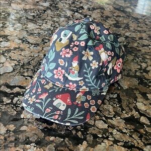 Duluth Trading Floral Gnome Patterned Cap
